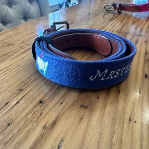 Smathers & Branson Masters Needlepoint Belt Size 46